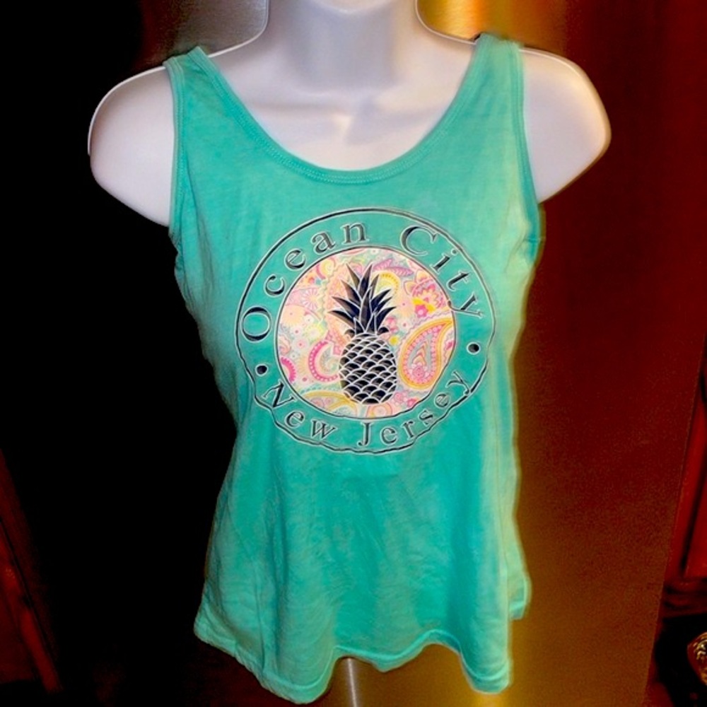 Ocean City Racerback Tank 🌊🍍 - Picture 4 of 12